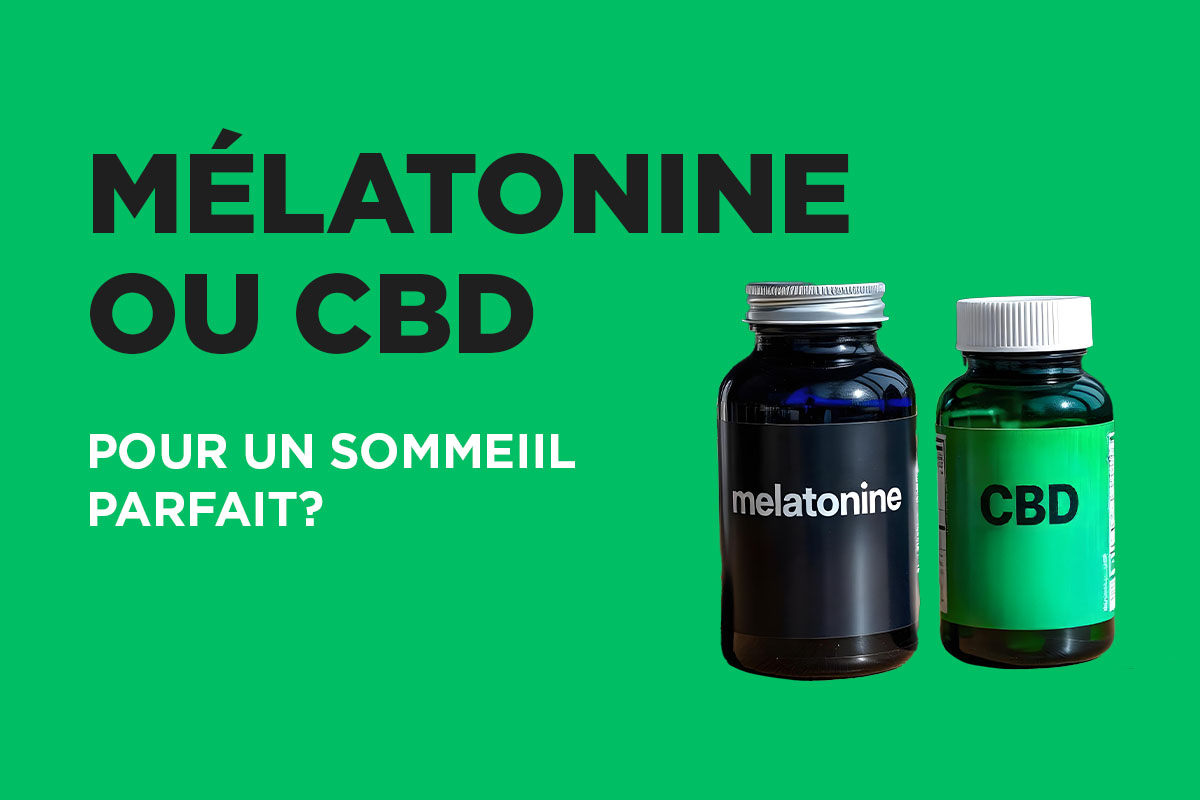 Comparaison entre la mélatonine et le CBD pour traiter les troubles du sommeil
