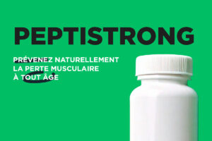 Complément alimentaire PeptiStrong pour prévenir la perte musculaire et maintenir la masse musculaire à tout âge